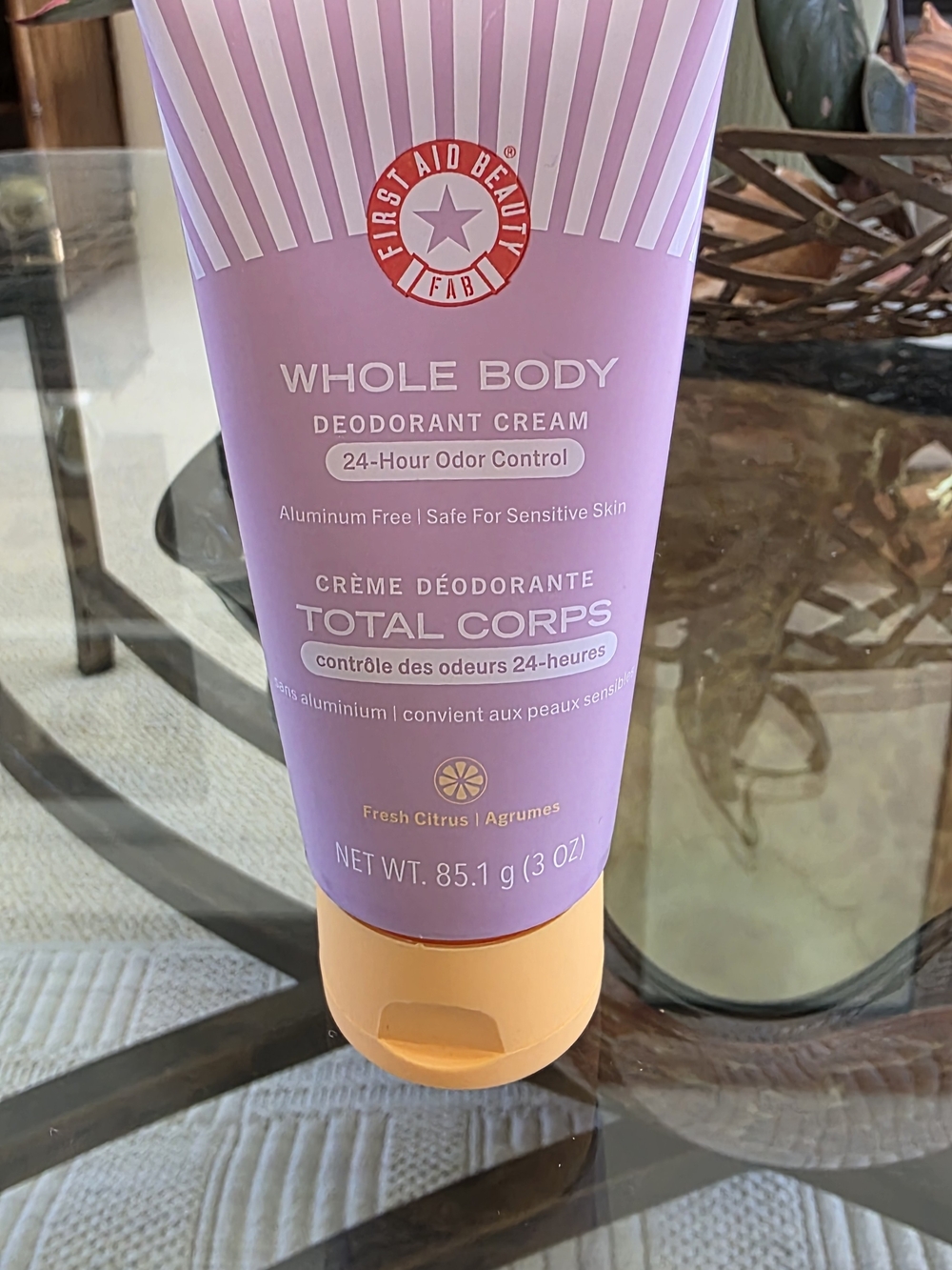 First Aid Beauty Whole Body Deodorant Cream - FRESH CITUS